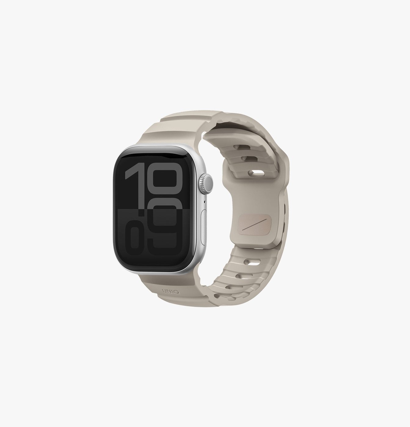 Alton Waterproof Silicone Apple Watch Band —  — imagem demonstrativa