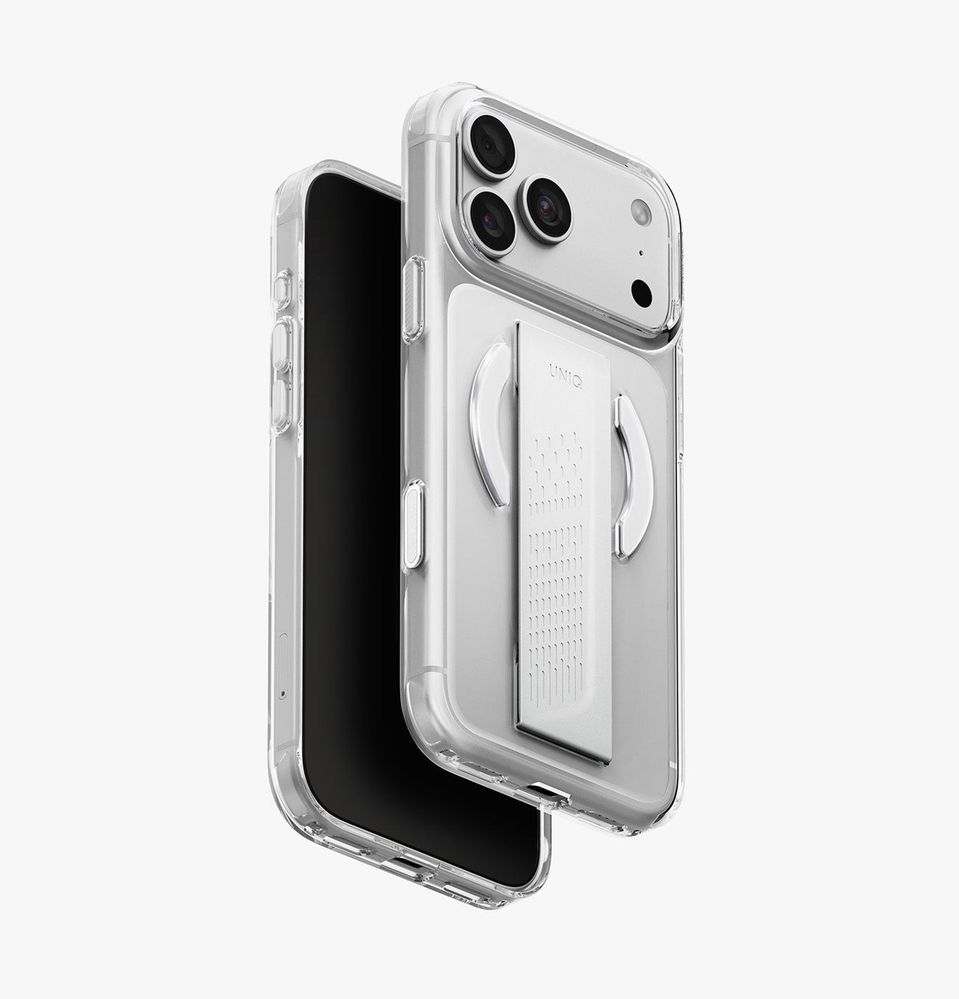 Heldro Air Grip Case — Transparente — imagem demonstrativa